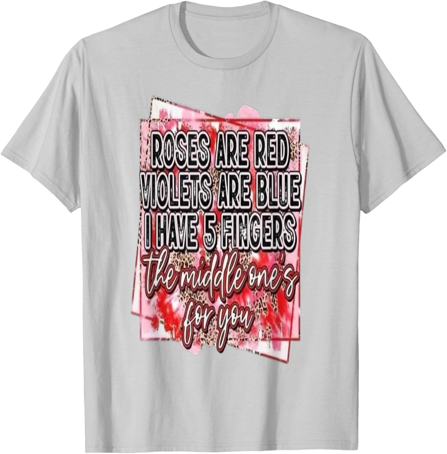 Roses are Red T-Shirt - T-Shirt | Ash