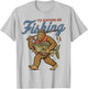 I'd Rather Be Fishing Bigfoot T-Shirt - T-Shirt | Ash