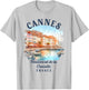 Cannes France Travel Trip Cannes Boulevard De La Croisette T-Shirt - T-Shirt | Ash