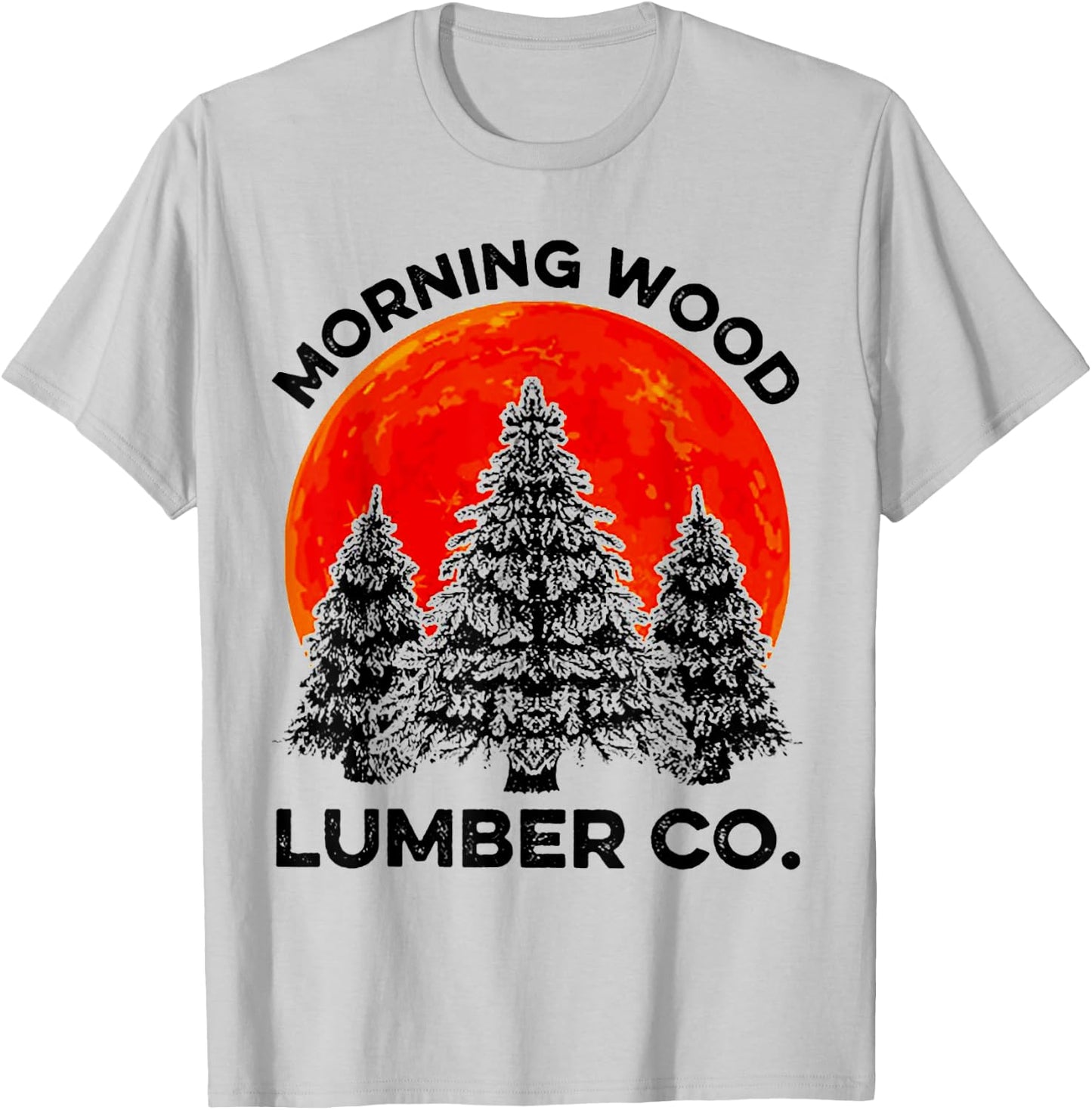 Morningwood Lumber Co. Sunset Forest T-Shirt - T-Shirt | Ash