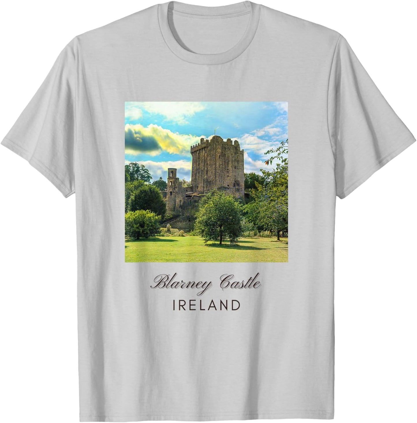Blarney Castle - Ireland T-Shirt - T-Shirt | Ash