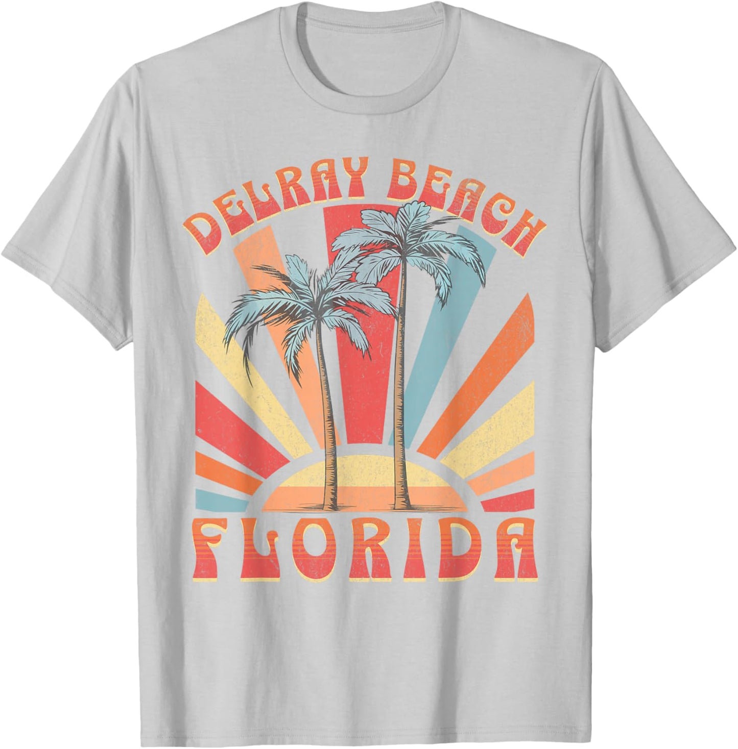 Delray Beach T-Shirt - T-Shirt | Ash