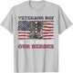 Veterans Day Never Forget Our Heroes USA Flag Soldiers Boots Women Men T-Shirt - T-Shirt | Ash