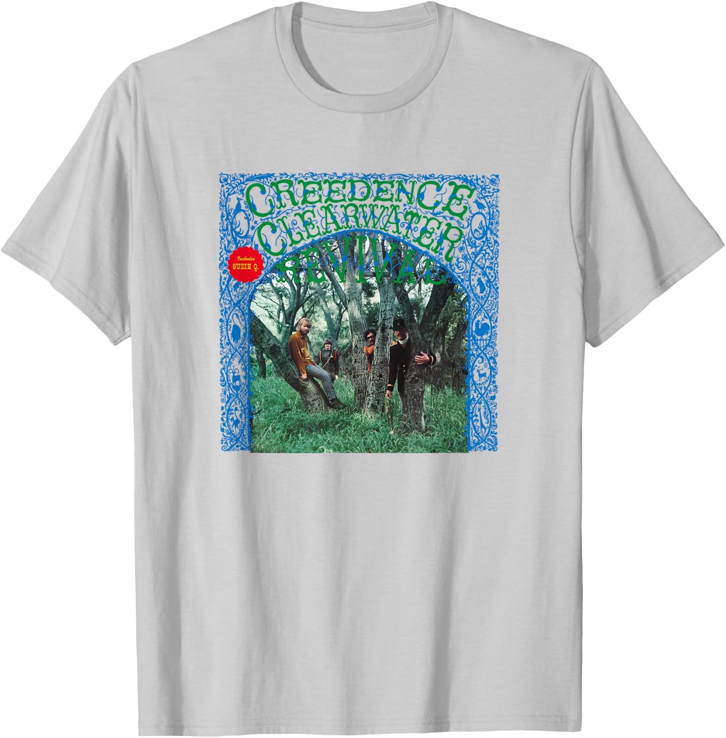 Creedence Clearwater Revival Tree T-Shirt - T-Shirt | Ash