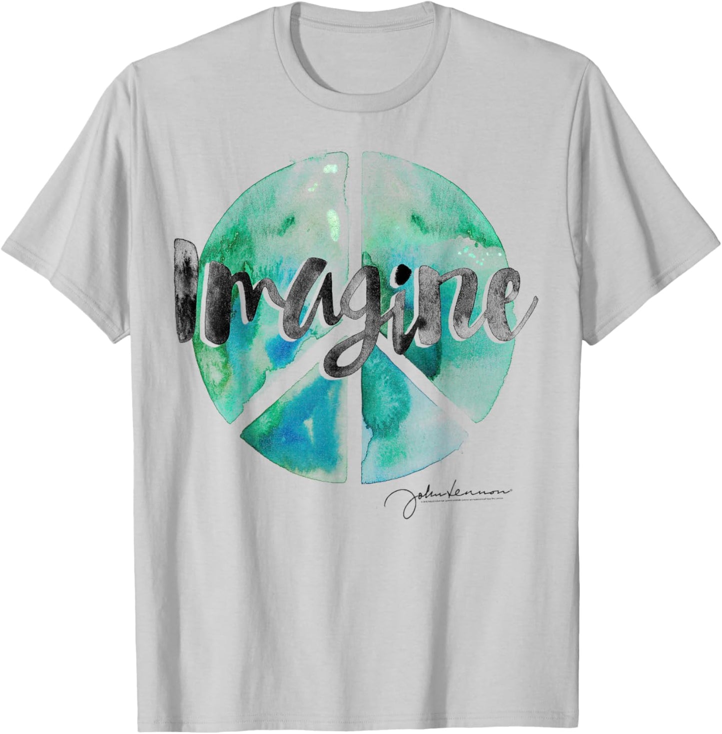 John Lennon - Peace Sign T-Shirt - T-Shirt | Ash