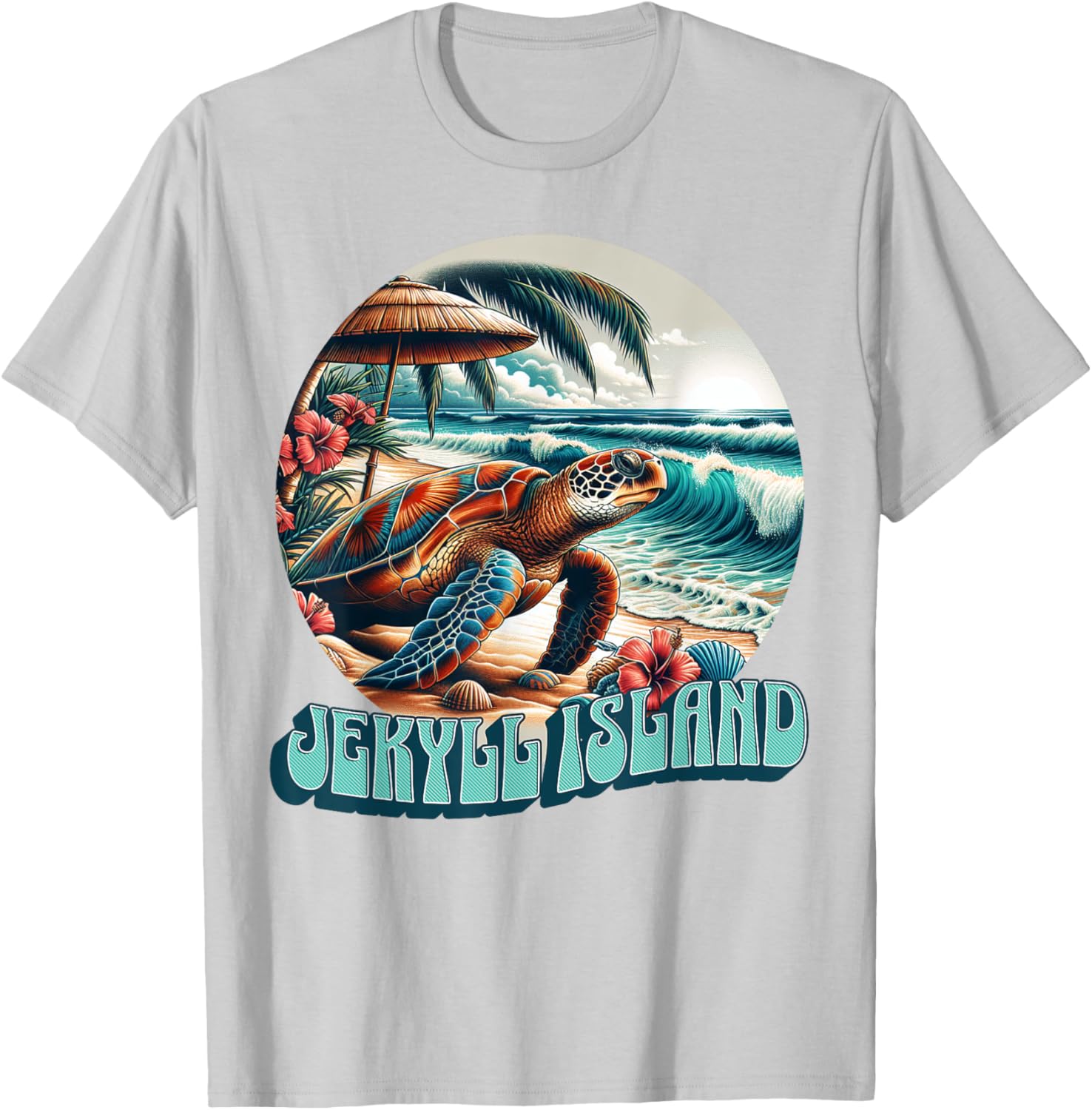 Jekyll Island T-Shirt - T-Shirt | Ash