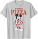 Disney Mickey And Friends Mickey All You Need Is Pizza T-Shirt - T-Shirt | Ash