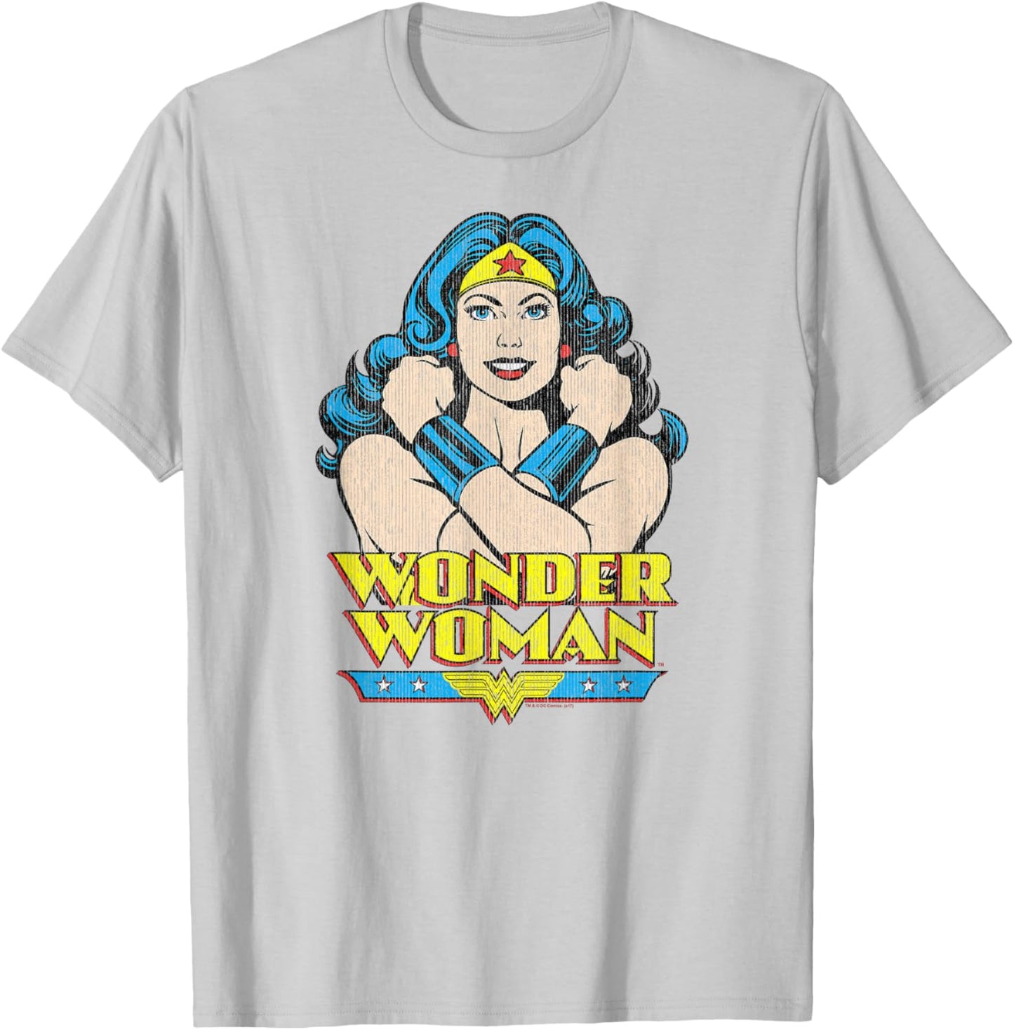 Wonder Woman Wonder at Large T-Shirt - T-Shirt | Ash