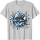 Disco Ball Vintage Retro House discoball Cool Party T-Shirt - T-Shirt | Ash