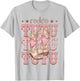 Rodeo Tutu Pink Boots Coquette Cow-Girl Birthday Party T-Shirt - T-Shirt | Ash