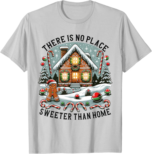 Gingerbread House Christmas Baking Gingerbread T-Shirt - T-Shirt | Ash
