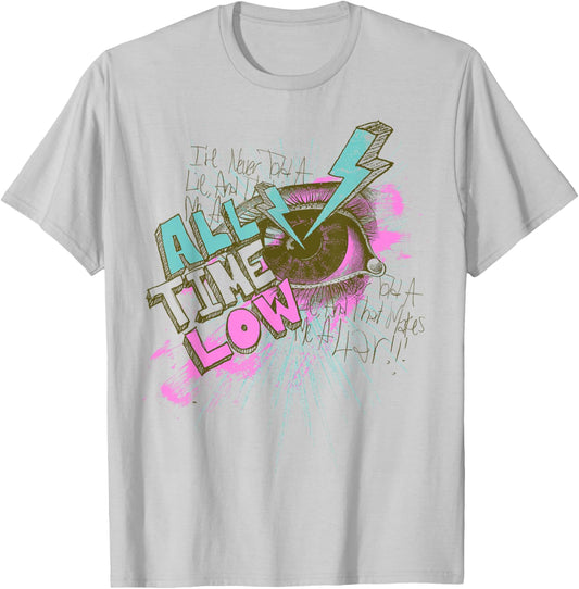All Time Low Eyebolt T-Shirt - T-Shirt | Ash