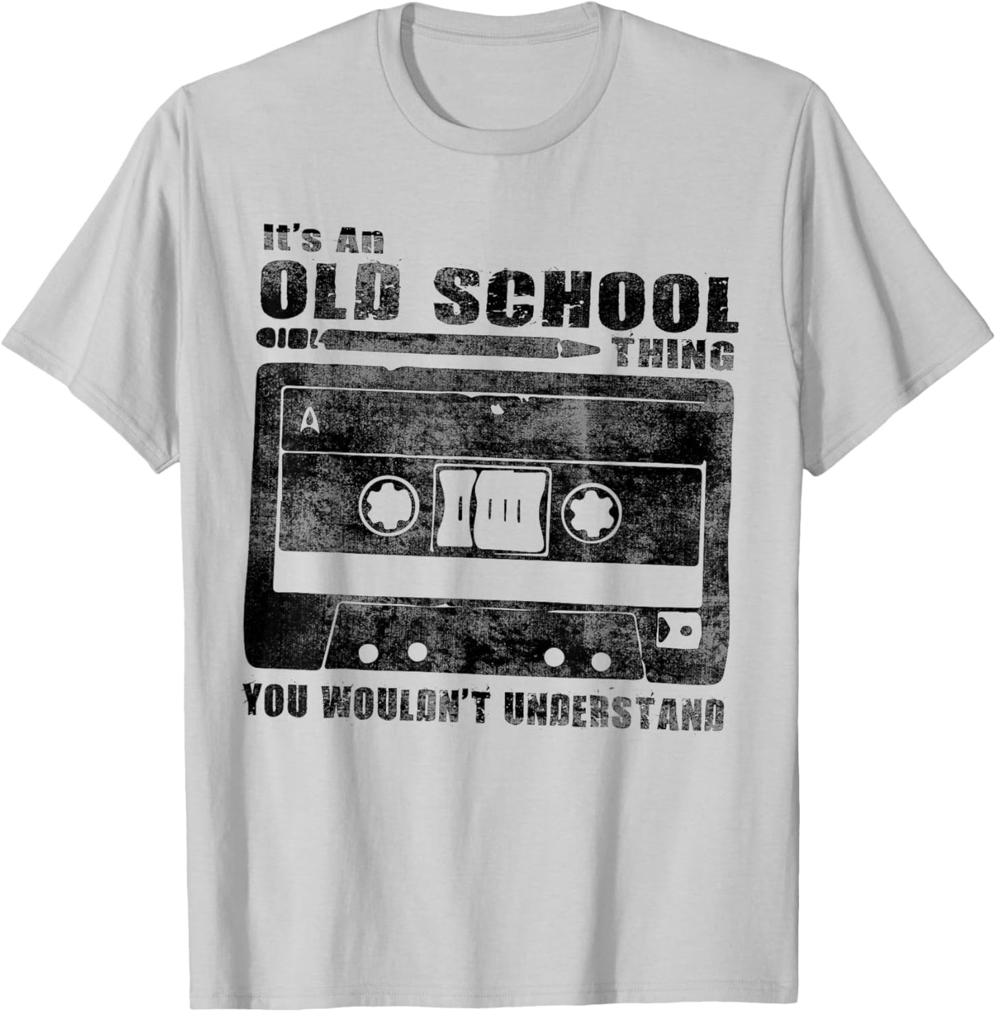 It's An Old School Thing You Wouldn't Understand Retro T-Shirt - T-Shirt | Ash