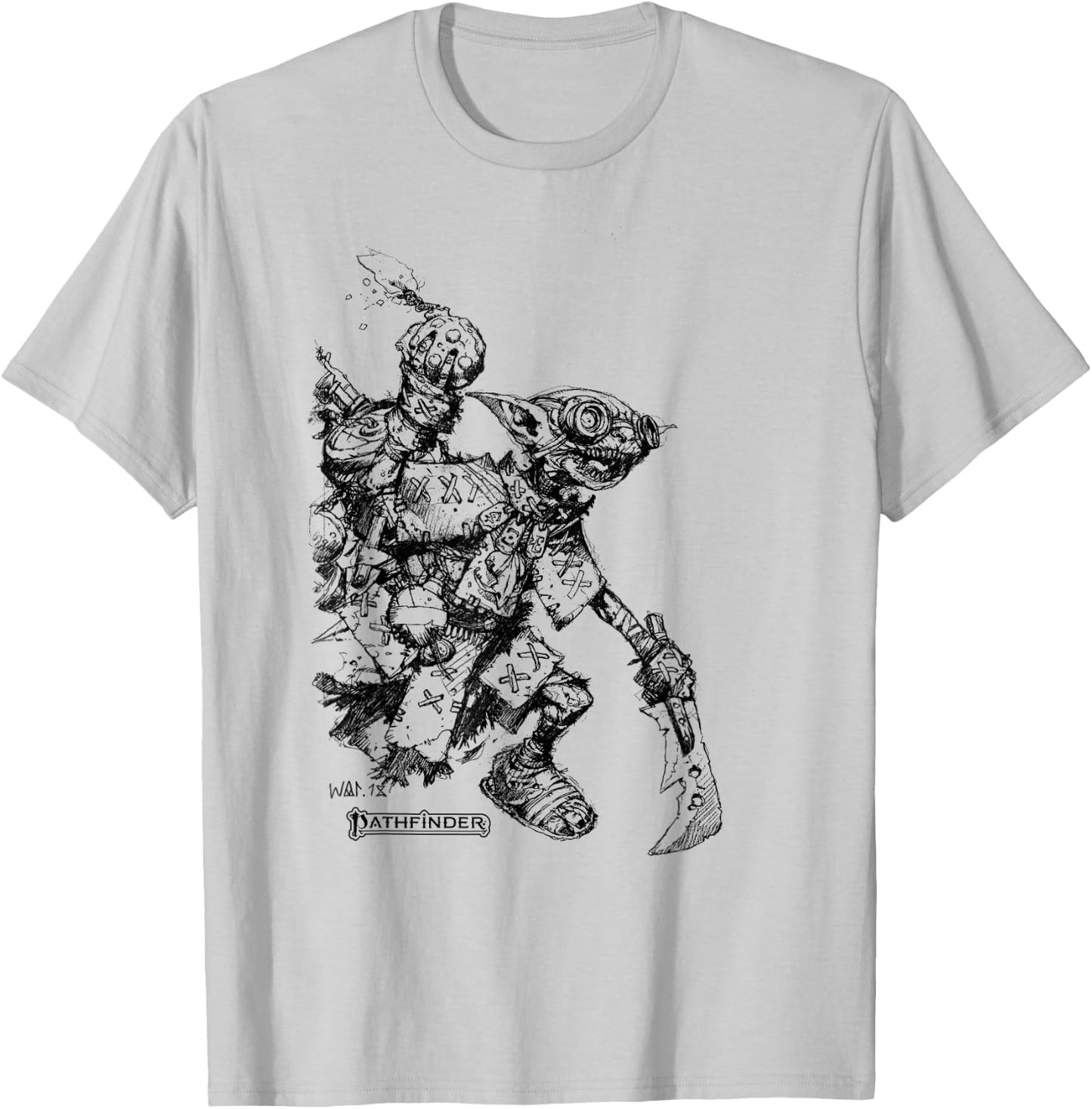 Pathfinder Iconic Fumbus monochrome T-Shirt - T-Shirt | Ash