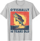 Ofishally 16 Years Old 2008 Fishing Fisherman 16th Birthday T-Shirt - T-Shirt | Ash