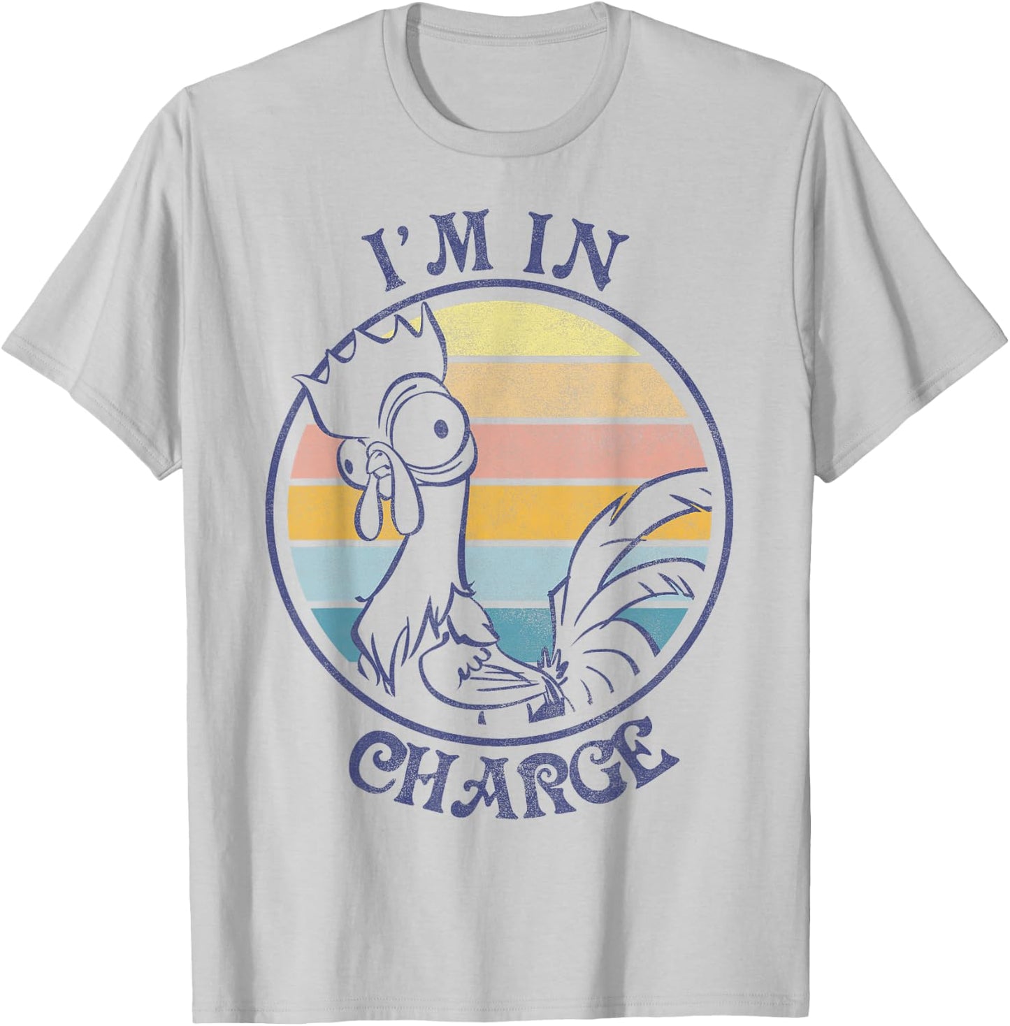 Disney Moana HEI HEI I'm in Charge Sunset Graphic T-Shirt - T-Shirt | Ash