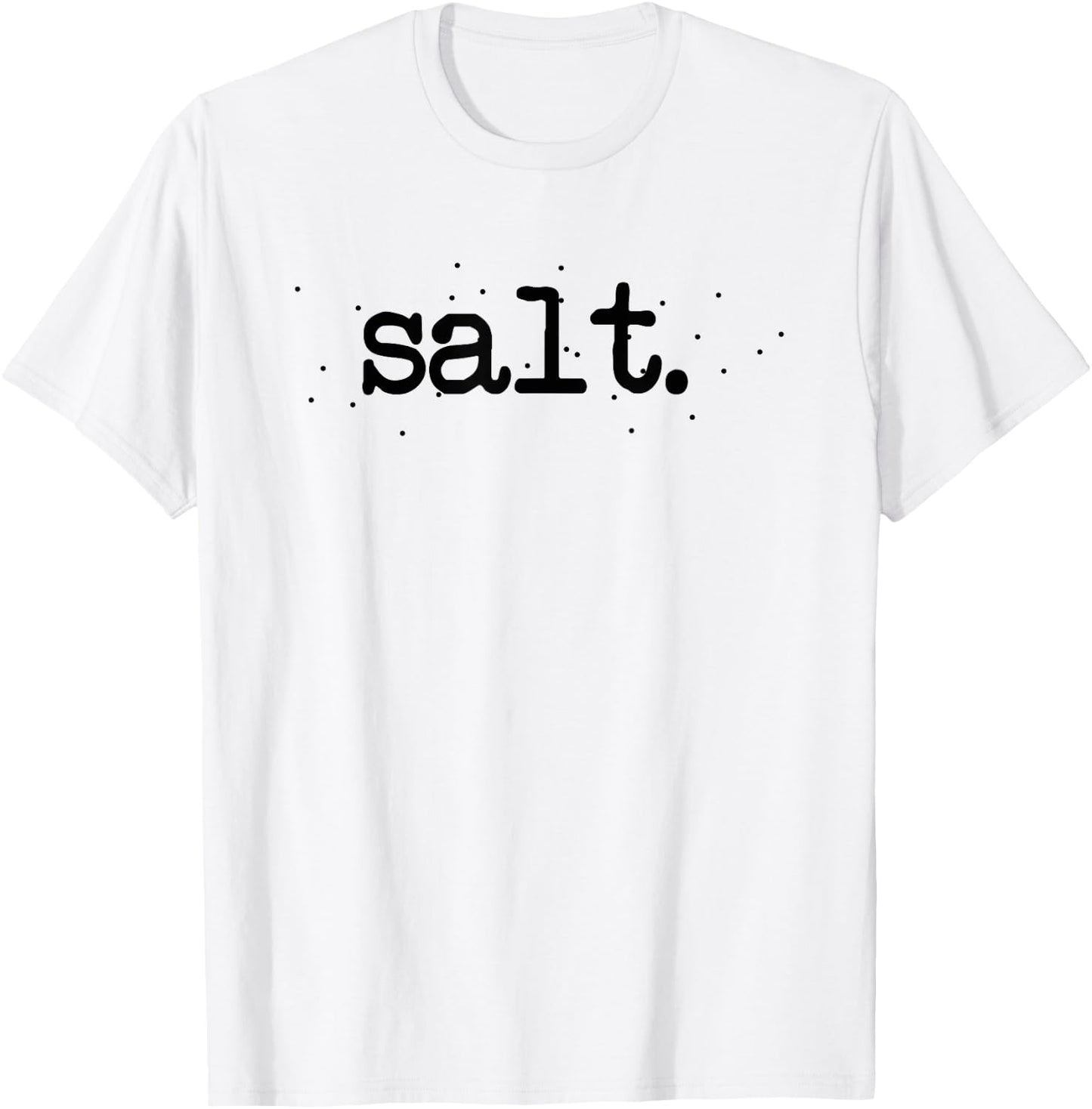 Matching Halloween Couples SALT And Pepper Easy Costume Gift T-Shirt - T-Shirt | White