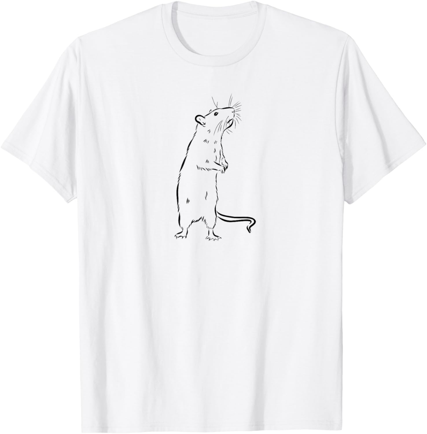 Cute Funny Pet Rat Lover T-Shirt - T-Shirt | White