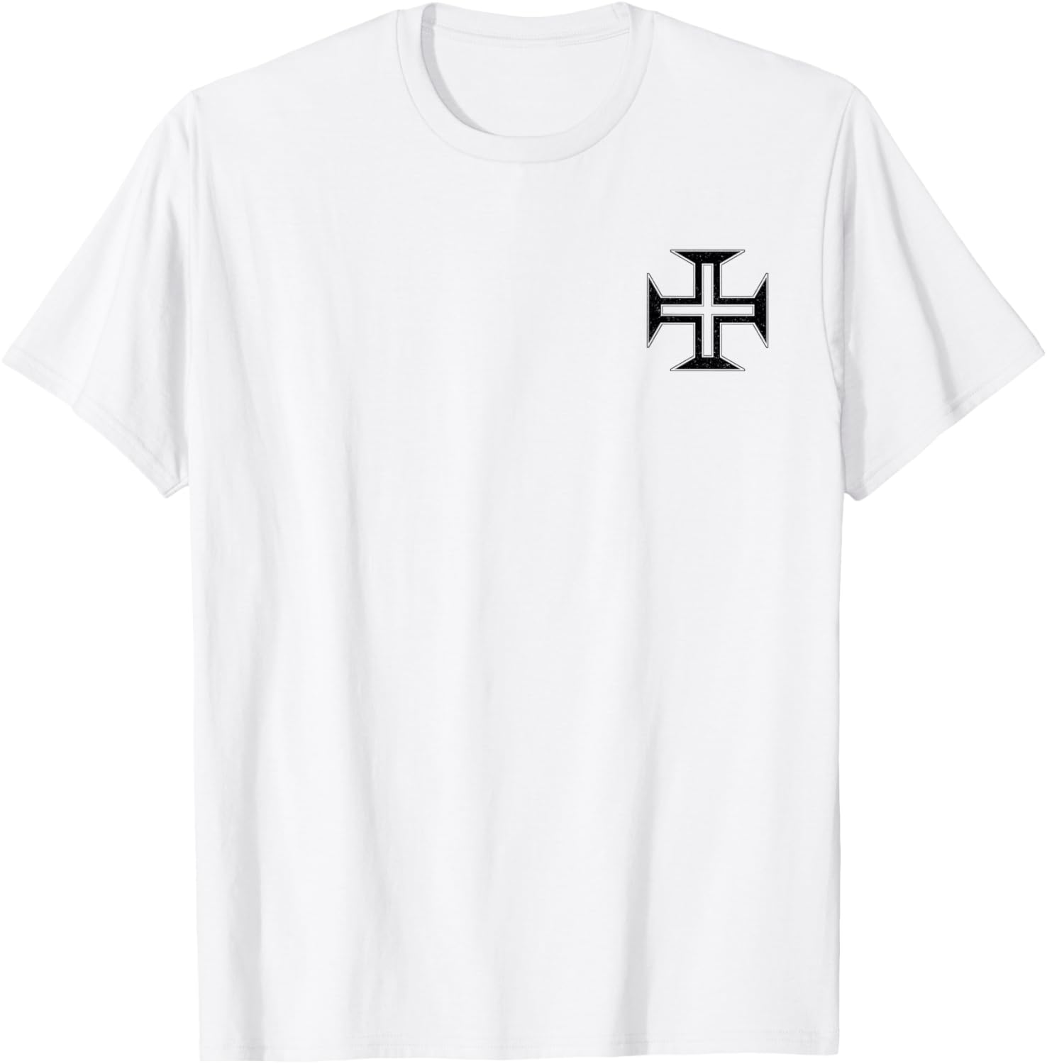 Portuguese Cross Order of Christ Cross Portugal T-Shirt - T-Shirt | White