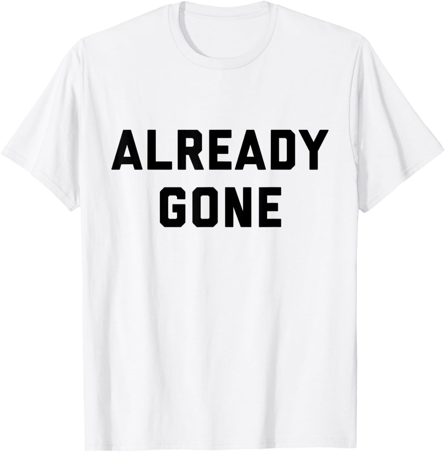 ALREADY GONE 1970s LA Country Southern Rock Music T-Shirt - T-Shirt | White