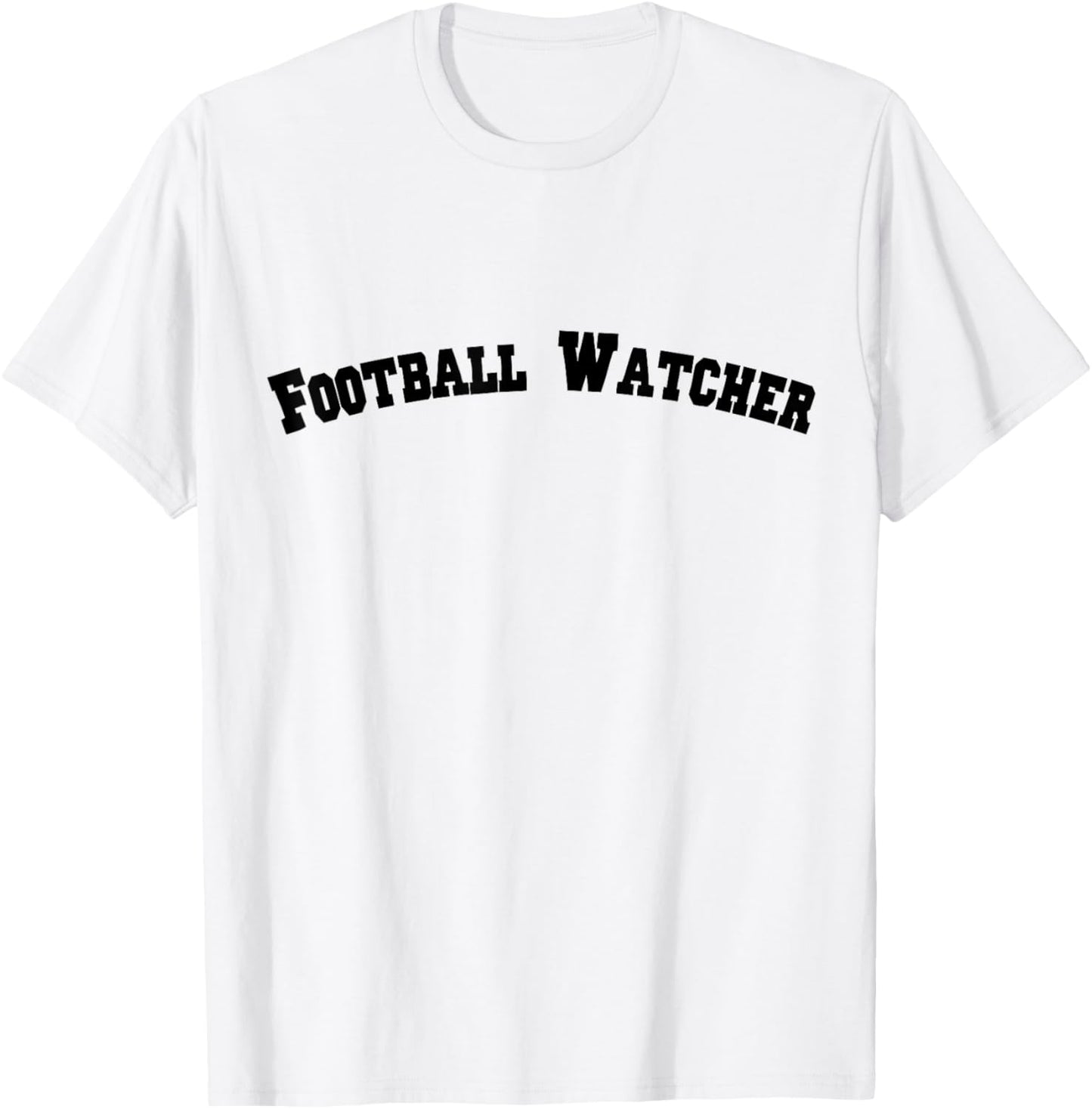 Football Watcher Vintage Football Fans T-Shirt - T-Shirt | White