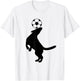 Dog Playing Outdoor Sports Soccer Champ Women T-Shirt - T-Shirt | White