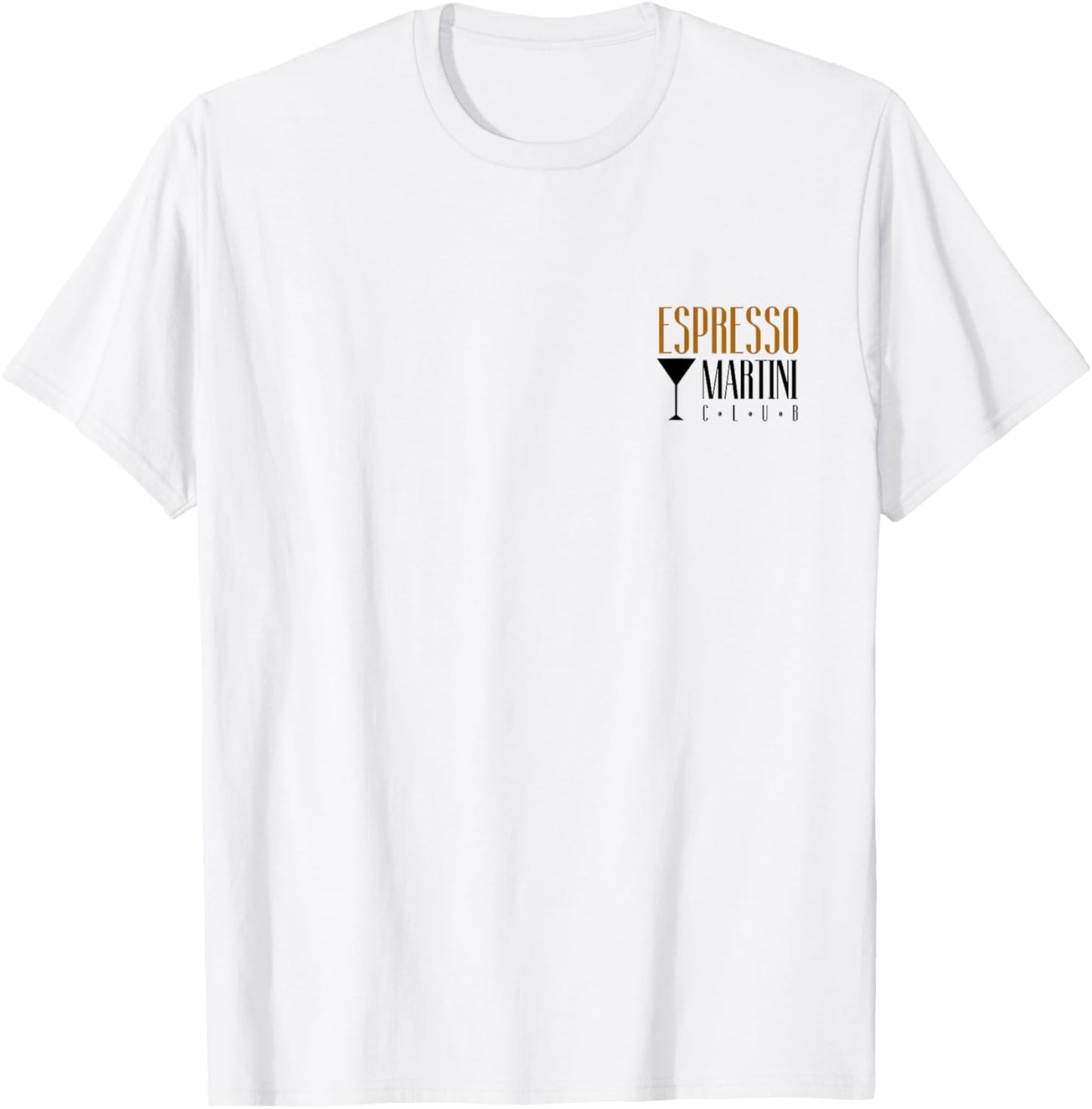 Espresso Martini Club | Coffee Cocktail Cafe Drink Bar Team T-Shirt - T-Shirt | White