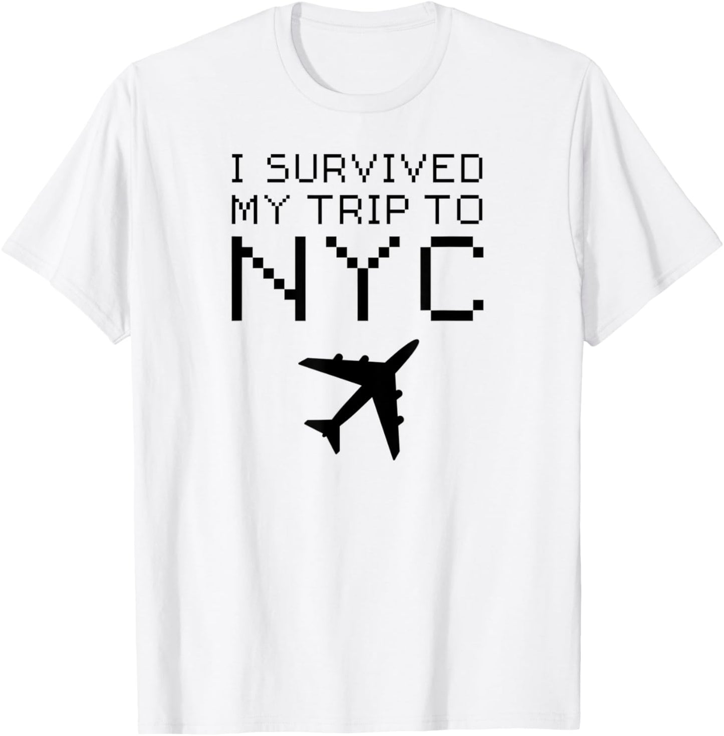 I Survived My Trip To NYC New York I Love NY Brooklyn Travel Women Kids T-Shirt - T-Shirt | White
