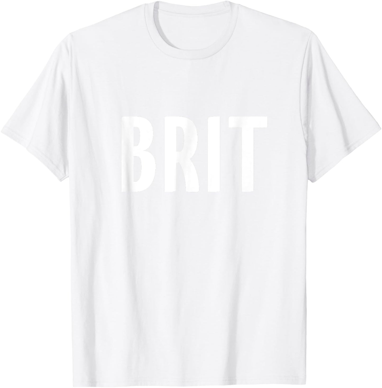 Great Britain Three Part Combo Design - British Flag Part 2 T-Shirt - T-Shirt | White