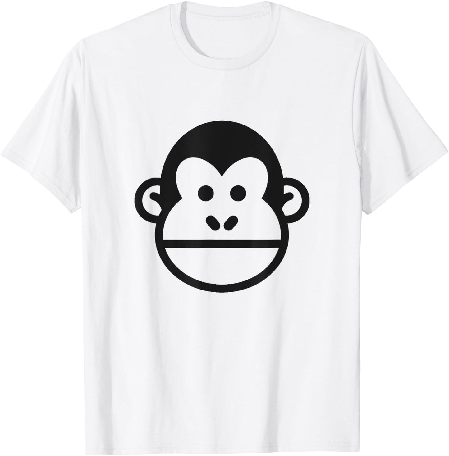 Chimp Chimpanzee T-Shirt - T-Shirt | White
