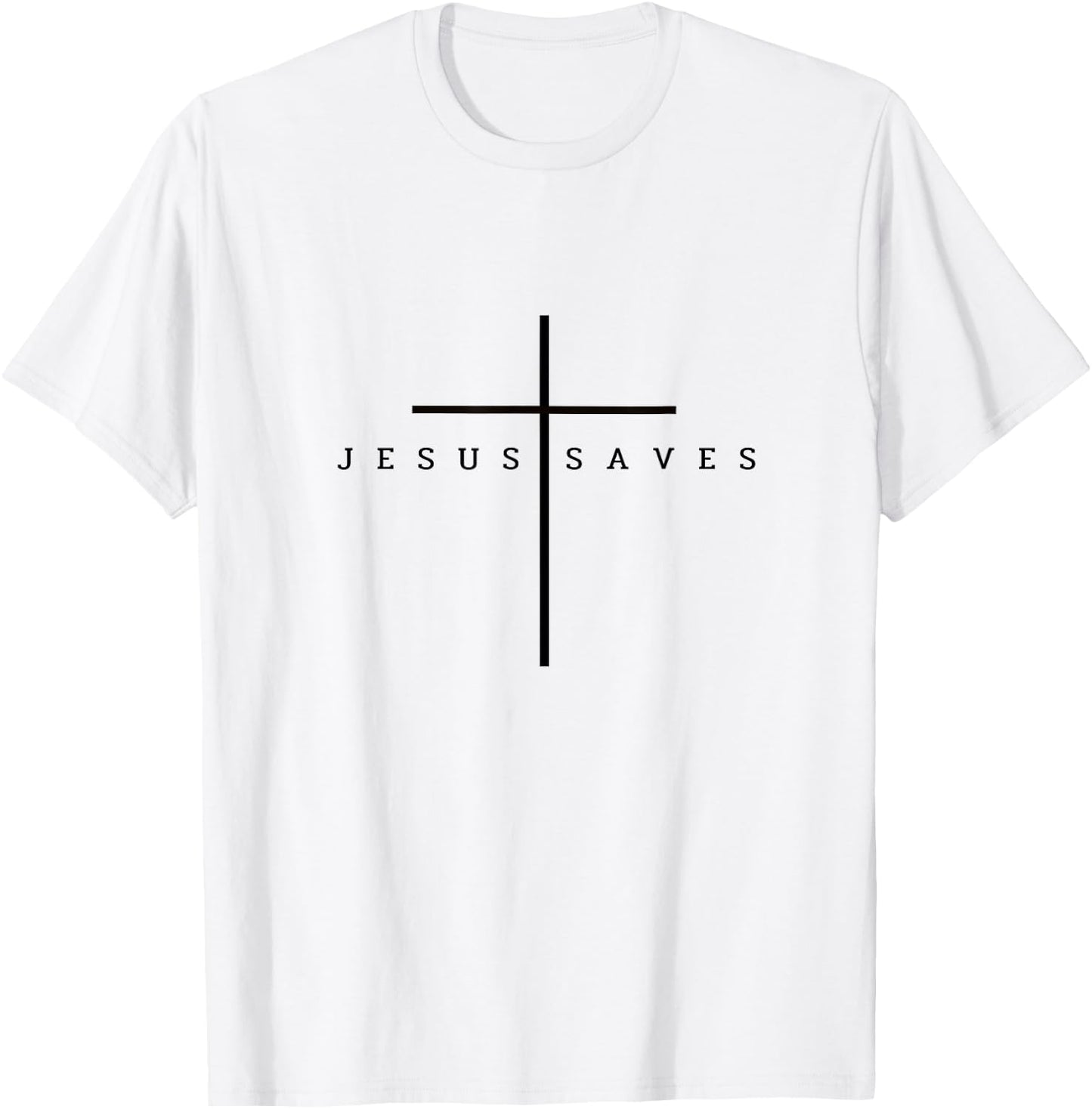 Jesus Saves T-Shirt - T-Shirt | White