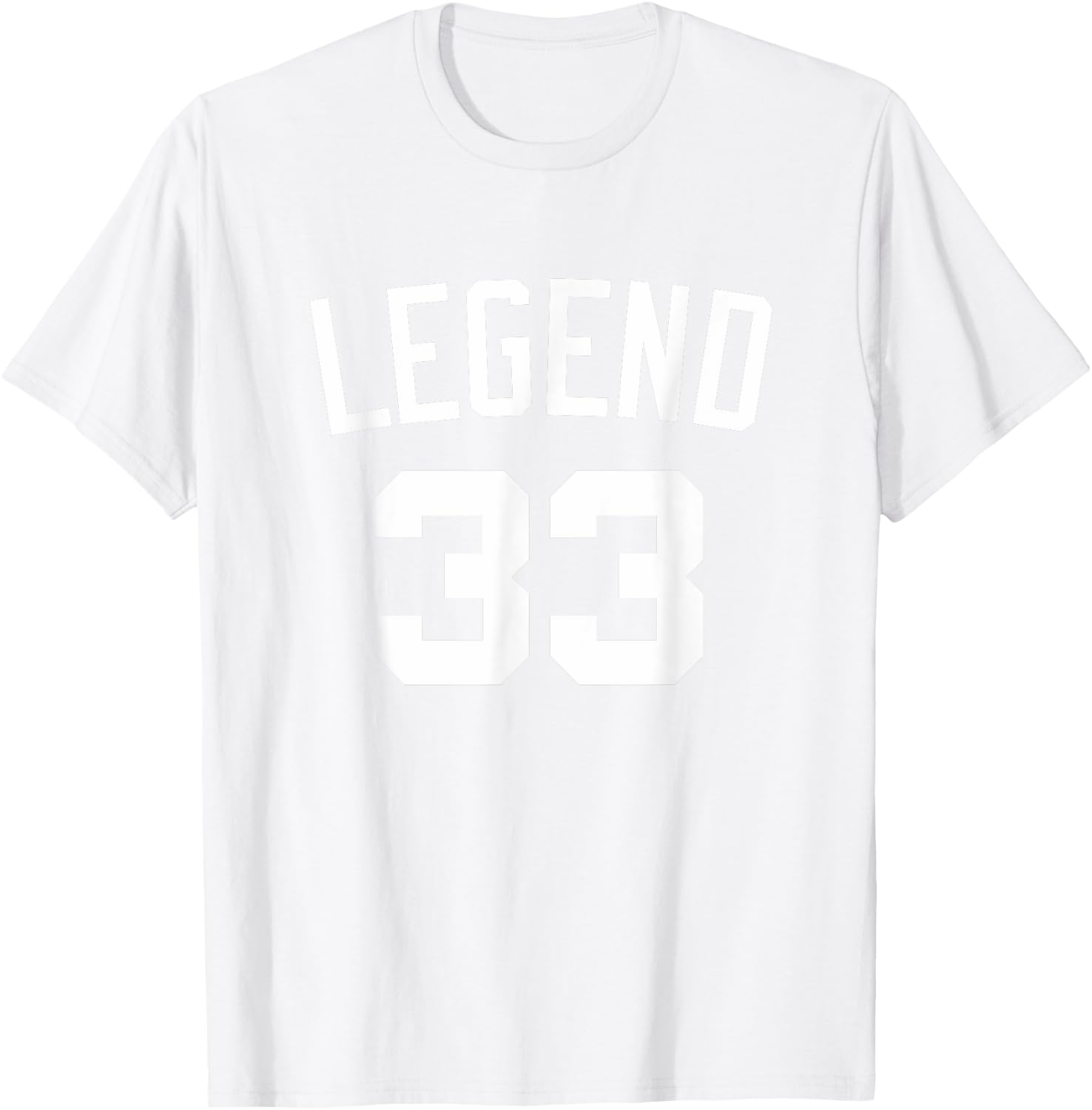 Boston Legend 33 T-Shirt - T-Shirt | White