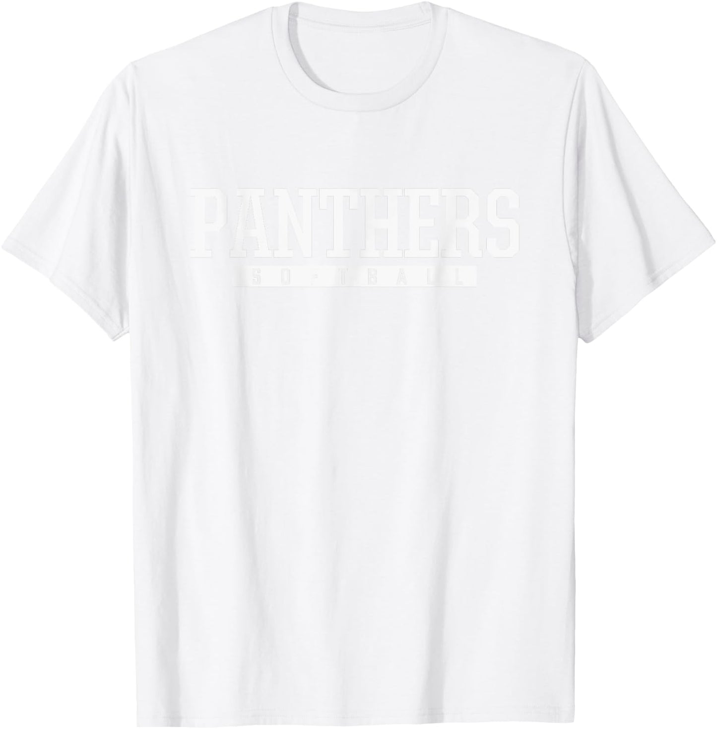 Piedmont Panthers Softball HS T-Shirt - T-Shirt | White