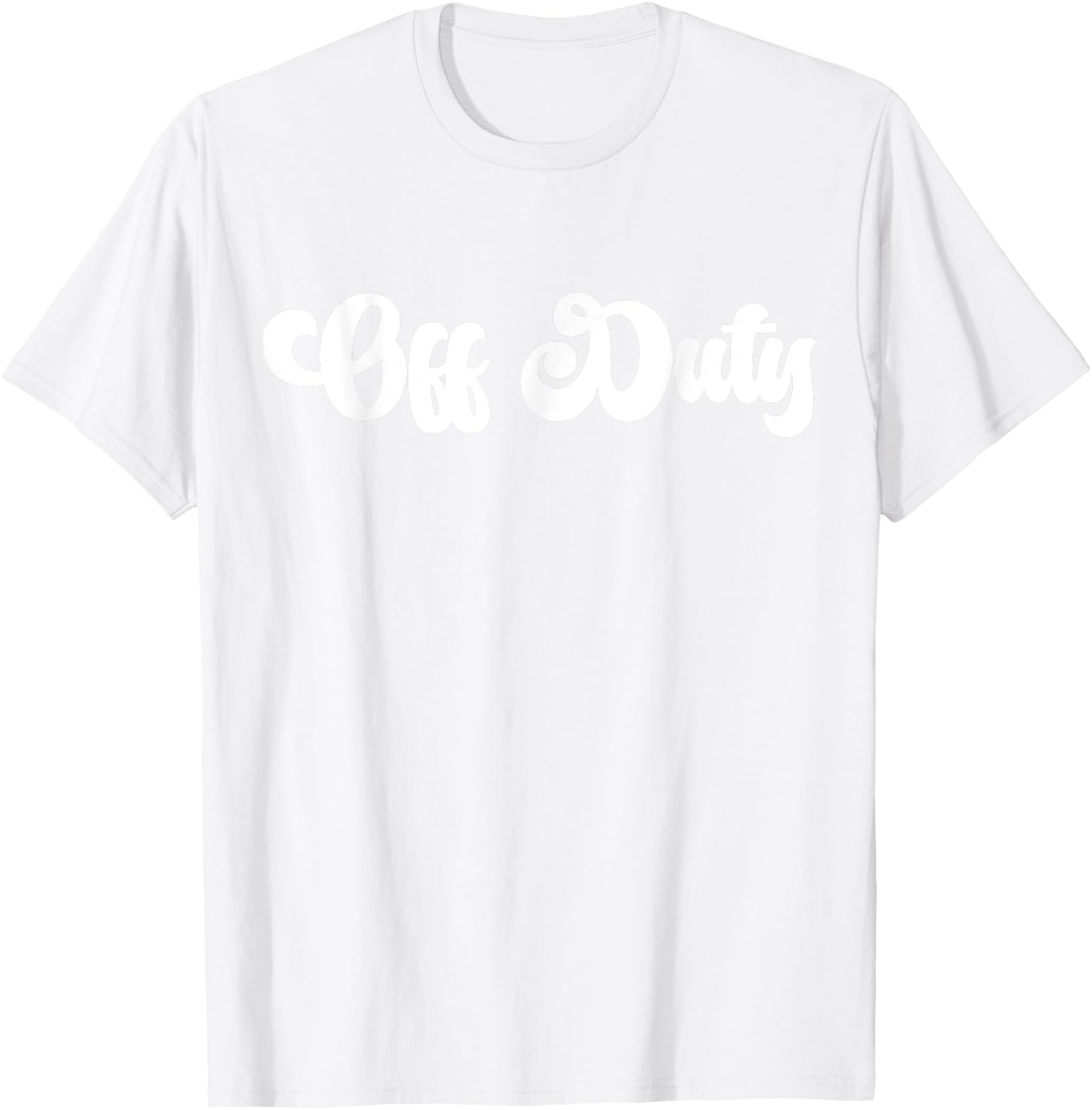 Off Duty T-Shirt - T-Shirt | White