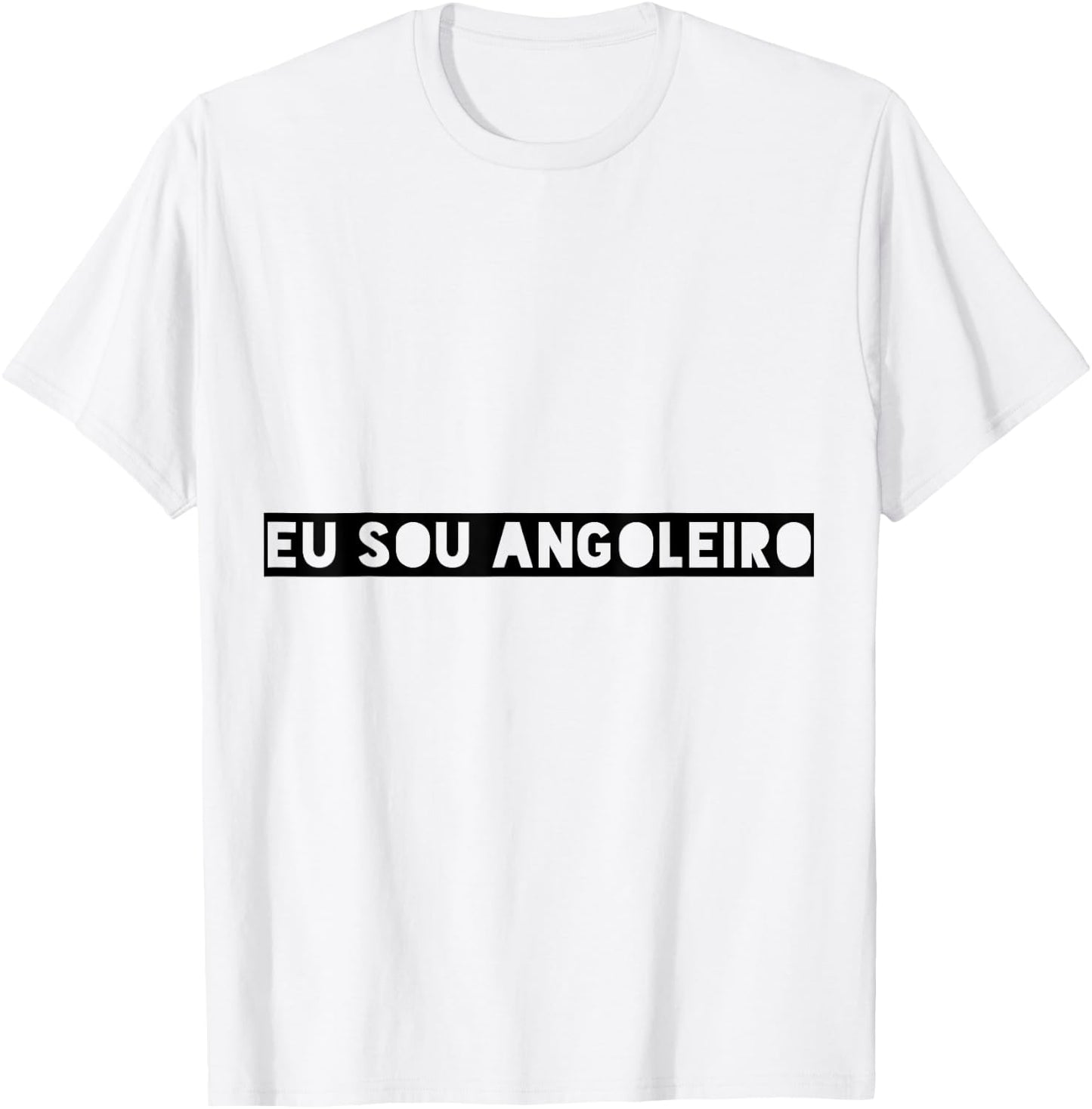 Eu Sou Angoleiro | Capoeirista Clothing | Capoeira Angola T-Shirt - T-Shirt | White