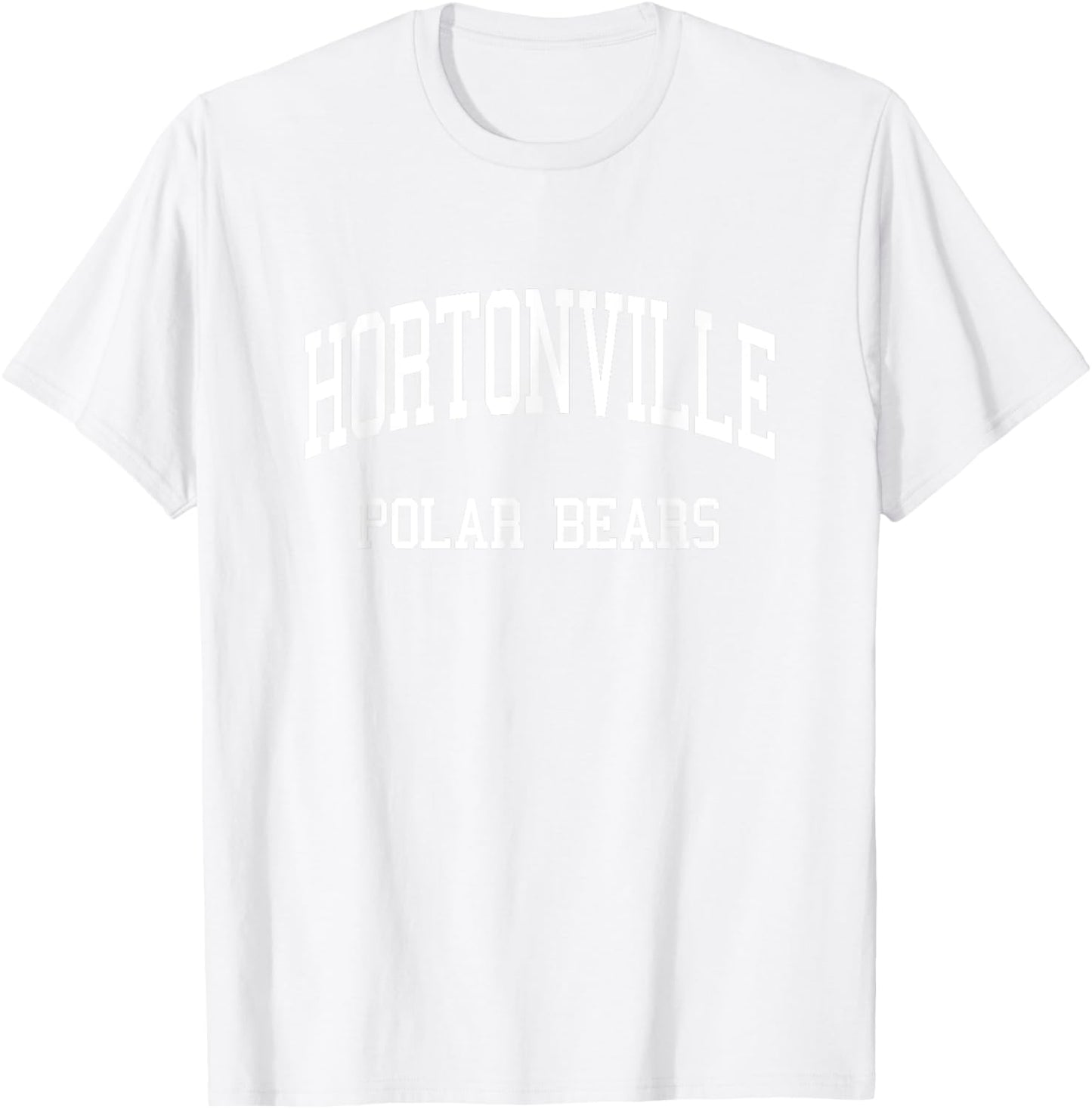 Hortonville High School HS Hortonville WI Retro Sports T-Shirt - T-Shirt | White