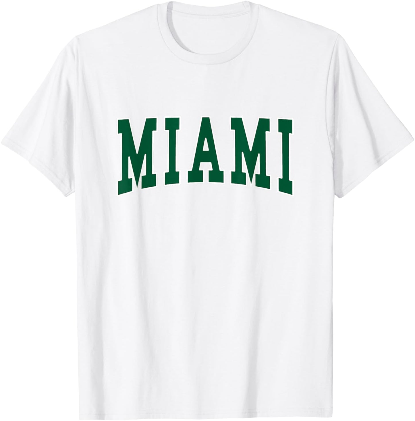MIAMI - Throwback Design - Classic T-Shirt - T-Shirt | White