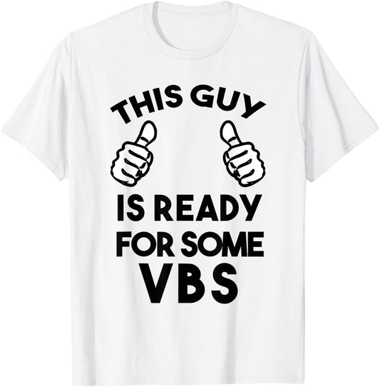 VBS I love Vacation Bible School Christian VBS Church Jesus T-Shirt - T-Shirt | White