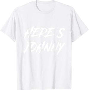 Here's Johnny Halloween Costume Retro Trick Or Treat Jack T-Shirt - T-Shirt | White
