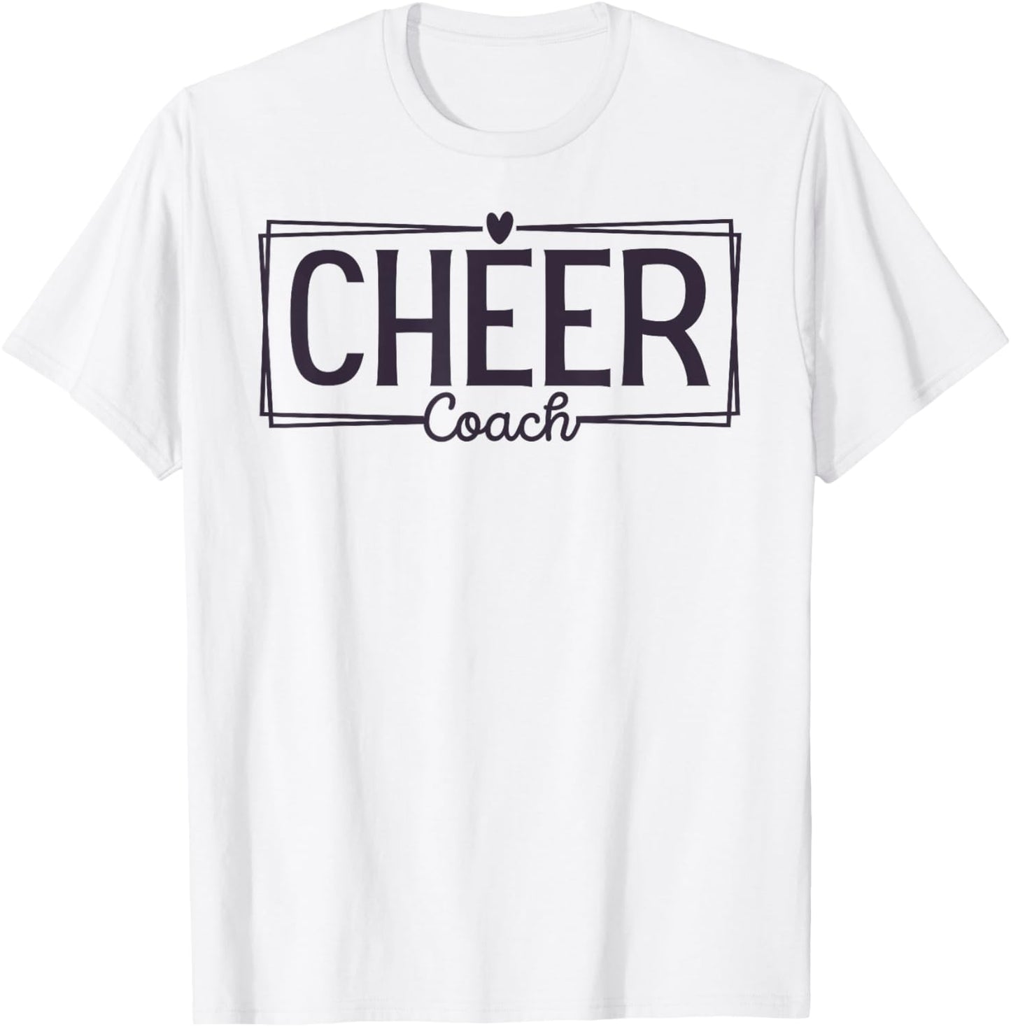 Funny Cheer Coach Cute Cheer Leader Retro Vintage T-Shirt - T-Shirt | White