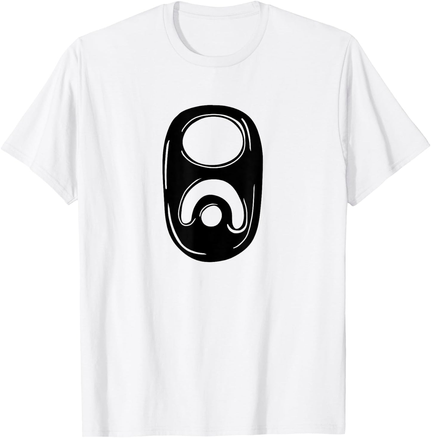 Aluminum soda can tab T-Shirt - T-Shirt | White