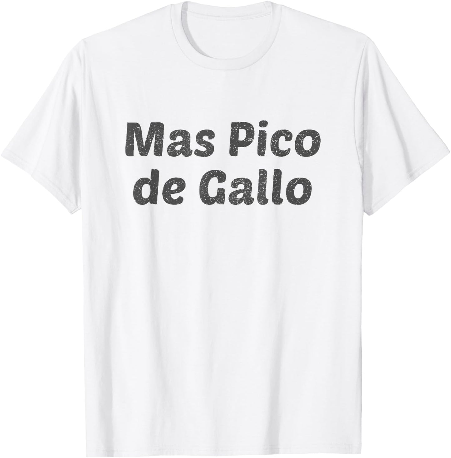 Mas Pico de Gallo Texas Graphic T-Shirt - T-Shirt | White