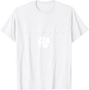 Shenanigans St. Patrick's Day Elements Funny Science Irish T-Shirt - T-Shirt | White