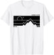 Vintage Sunday River Maine Mountains Hiking Sunset T-Shirt - T-Shirt | White