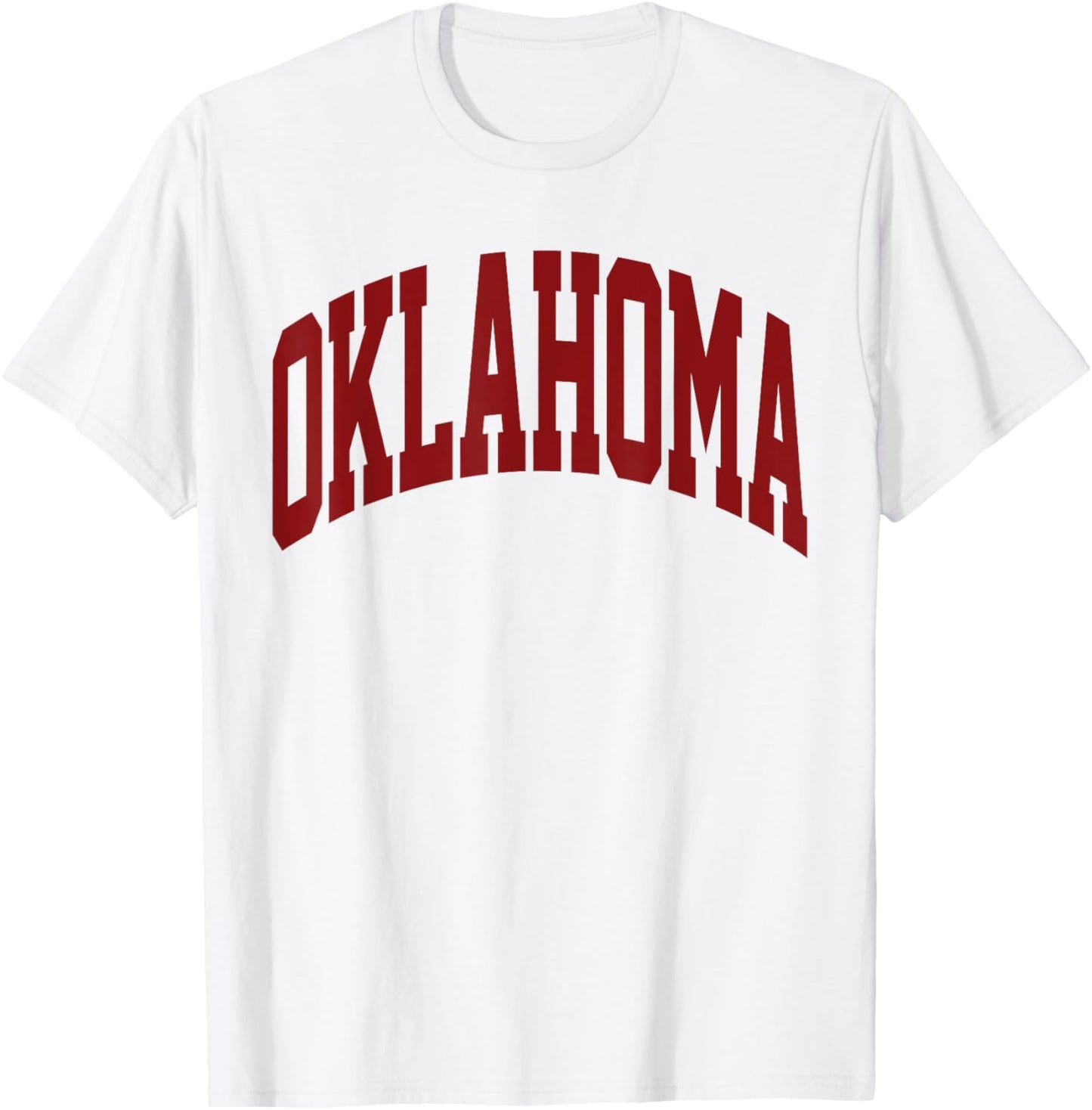 Retro Oklahoma Throwback Souvenir Oklahoma Red Classic T-Shirt - T-Shirt | White