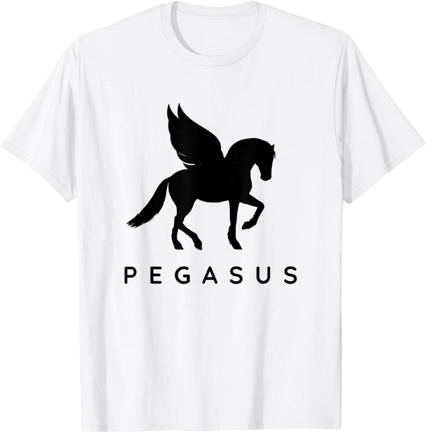 Pegasus Costume. Classic Greek Legend. Horse Pegasus Outfit T-Shirt - T-Shirt | White