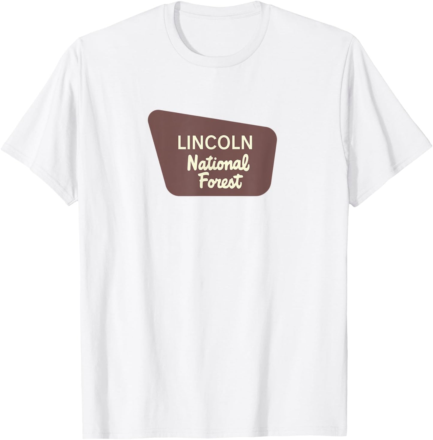 Lincoln National Forest T-Shirt - T-Shirt | White