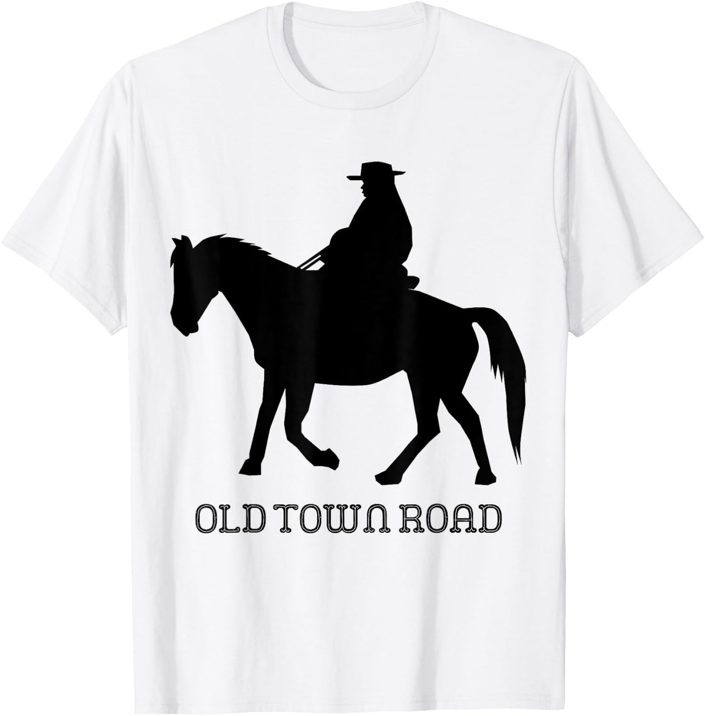 Old Town Road T-Shirt - T-Shirt | White