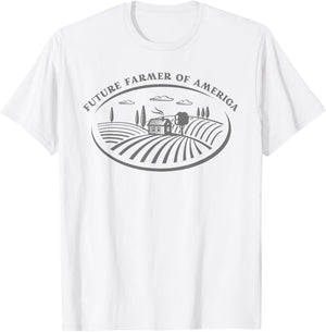 Future Farmer Of America farmgirl farmboy T-Shirt - T-Shirt | White