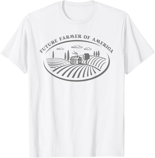 Future Farmer Of America farmgirl farmboy T-Shirt - T-Shirt | White